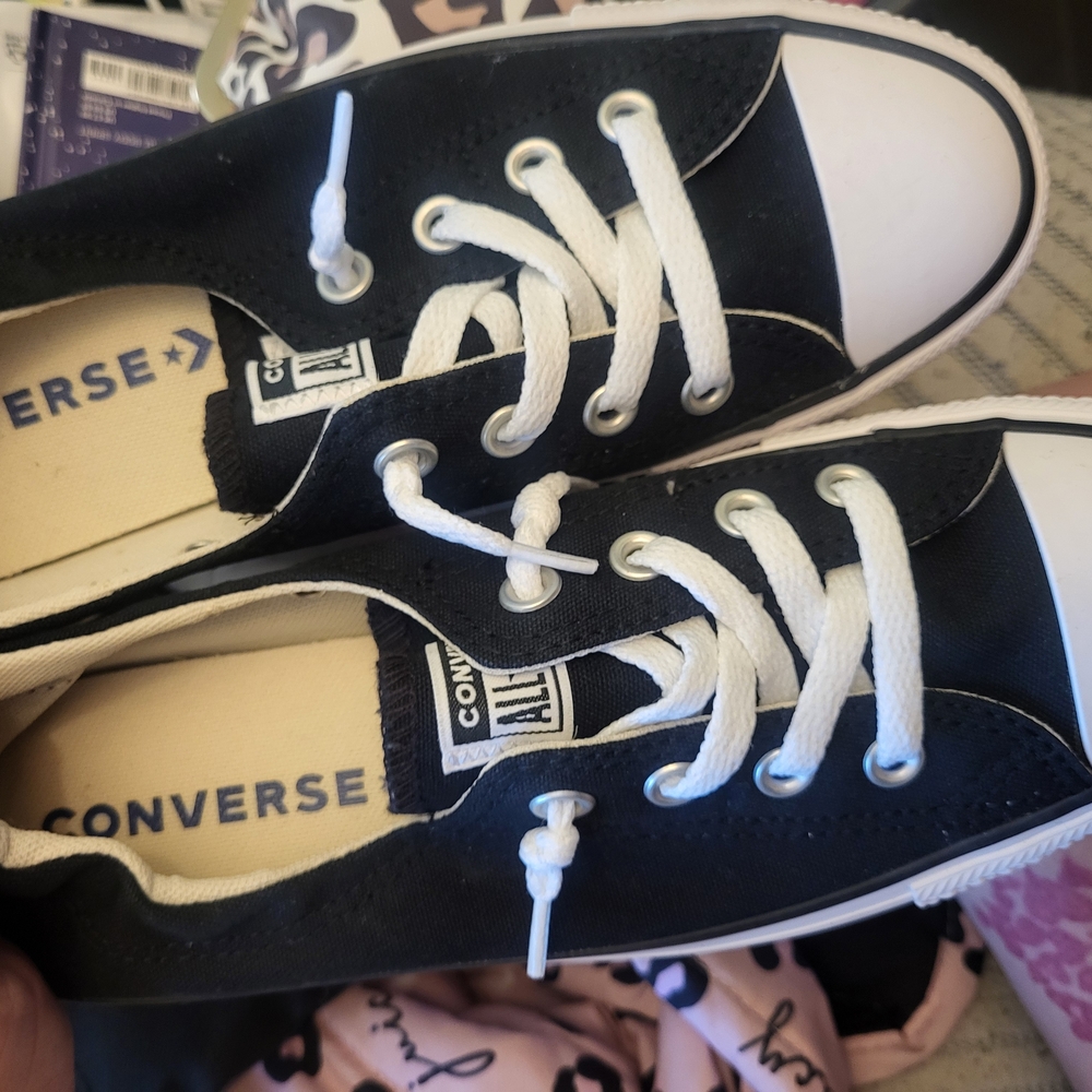 Converse Classic Black and White Low-Tops